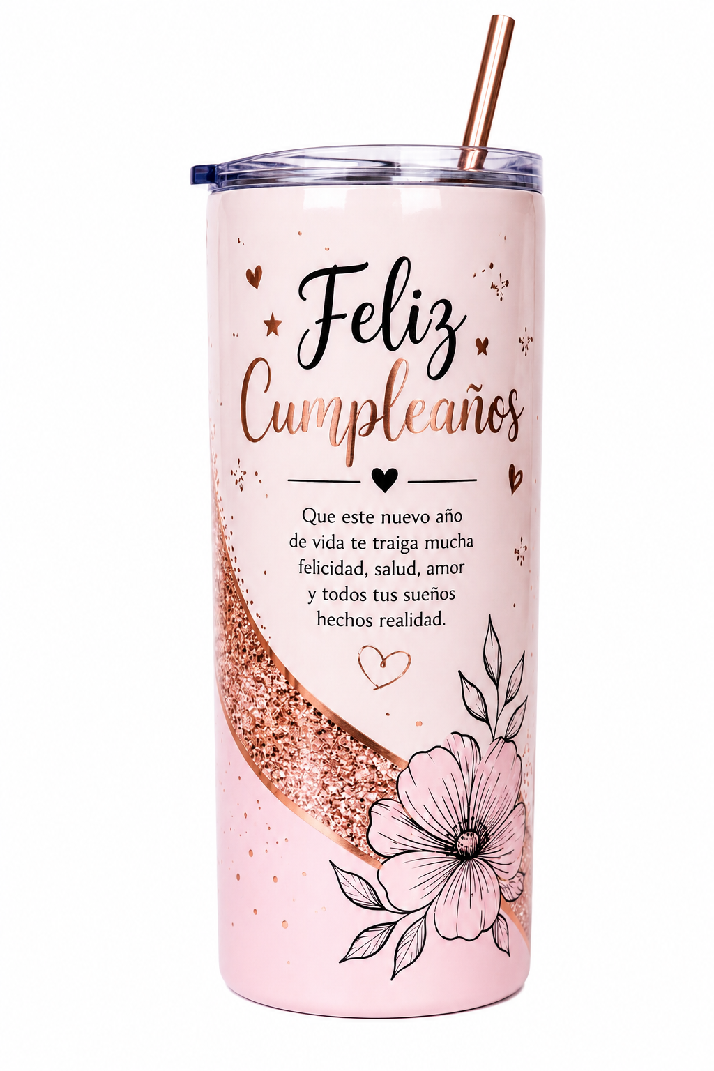 Vaso 20 onz Feliz Cumpleaños