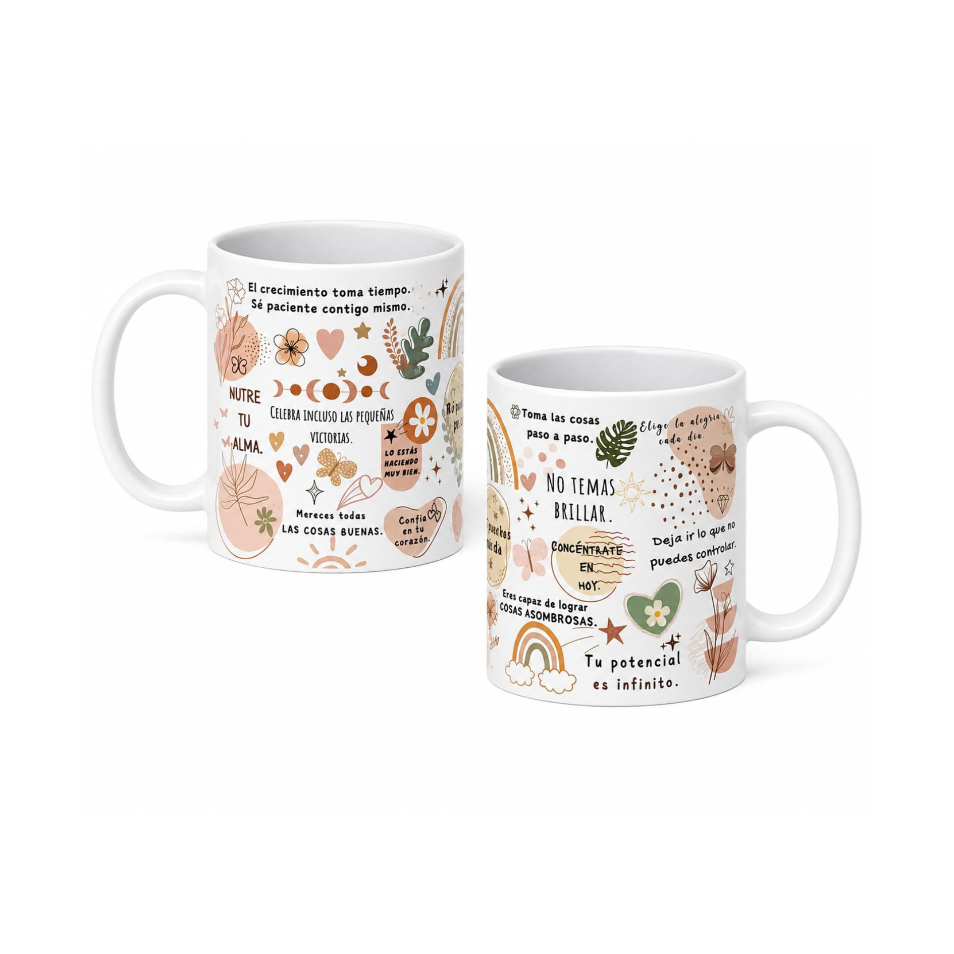 Taza 12oz No temas a brillar