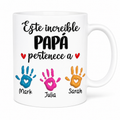 Taza 11 onz Puedes personalizarla con nombres