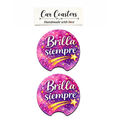 Coasters de Carro “Brilla Siempre”