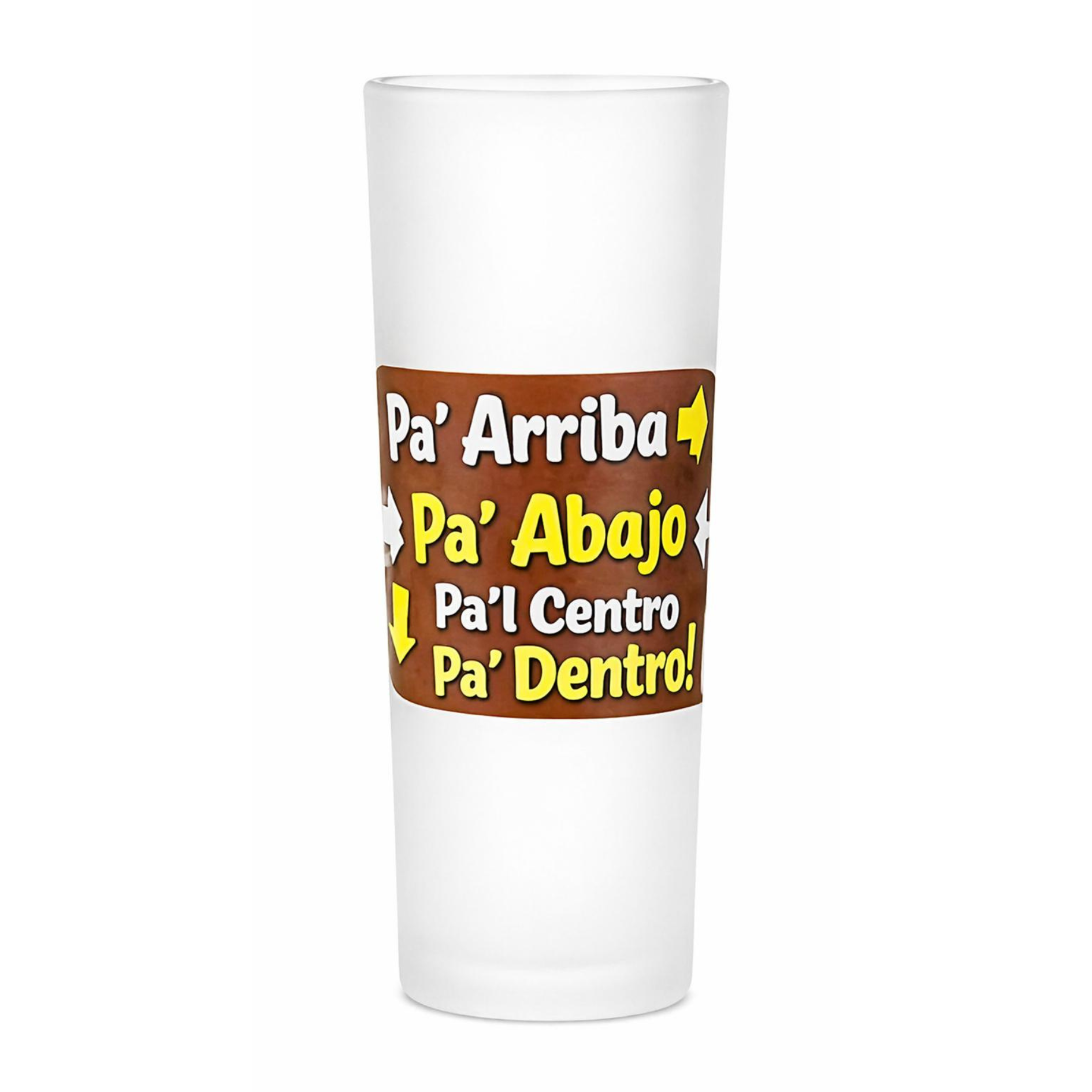 Vasito de shot 3oz Pa’ arriba